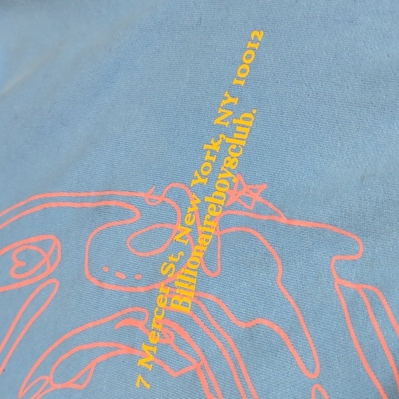 Billionaire Boys Club Embroidered Hoodie Size Small In Baby Blue - Picture 7 of 9